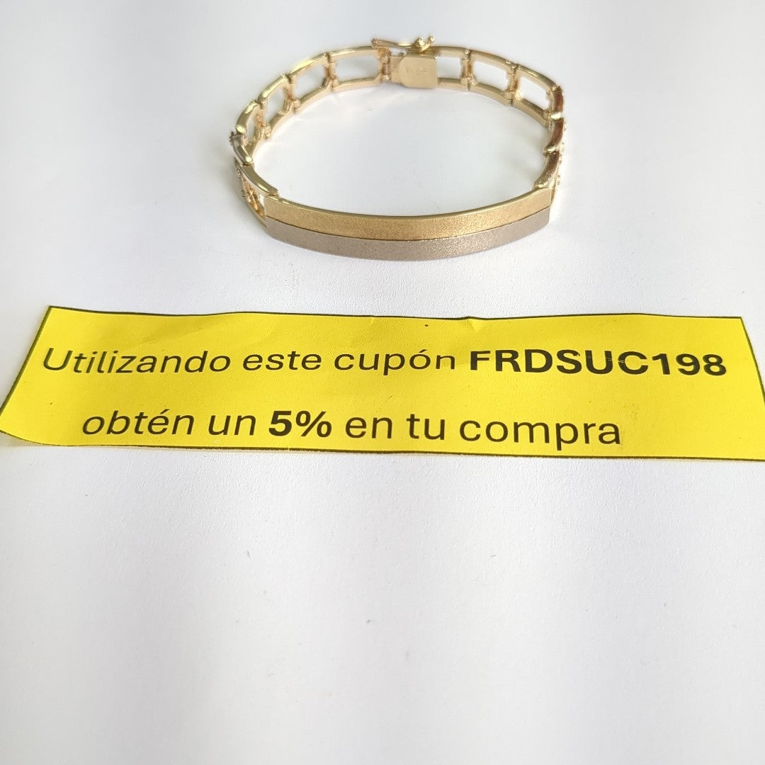 PULSERA ORO 14 K 23.3 GRMS (SEMINUEVO)
