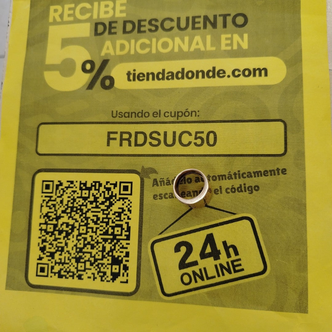 ANILLITO ORO 14 K 5,40 GRMS (SEMINUEVO)