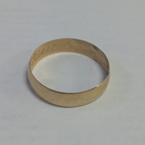ARGOLLA ORO 10 K 1.6 GRMS (SEMINUEVO)
