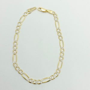 PULSERAS CABALLERO CARTIER 3 1 DIAMANTAD ORO 14K 4.5 (NUEVO)