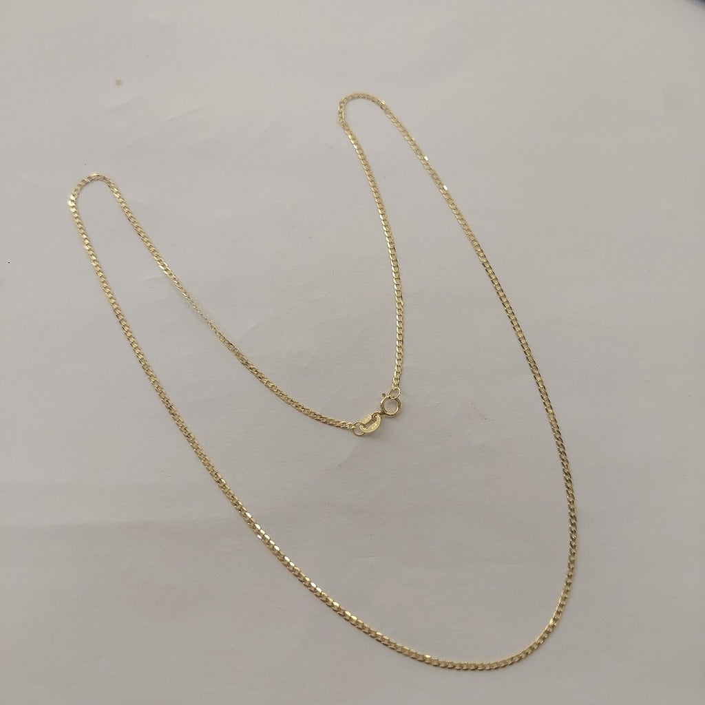 CADENAS BARBADA AMARILLA ORO 14K 2 (NUEVO)