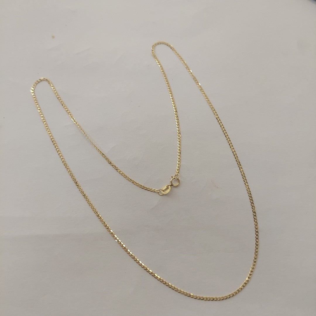 CADENAS BARBADA AMARILLA ORO 14K 2 (NUEVO)