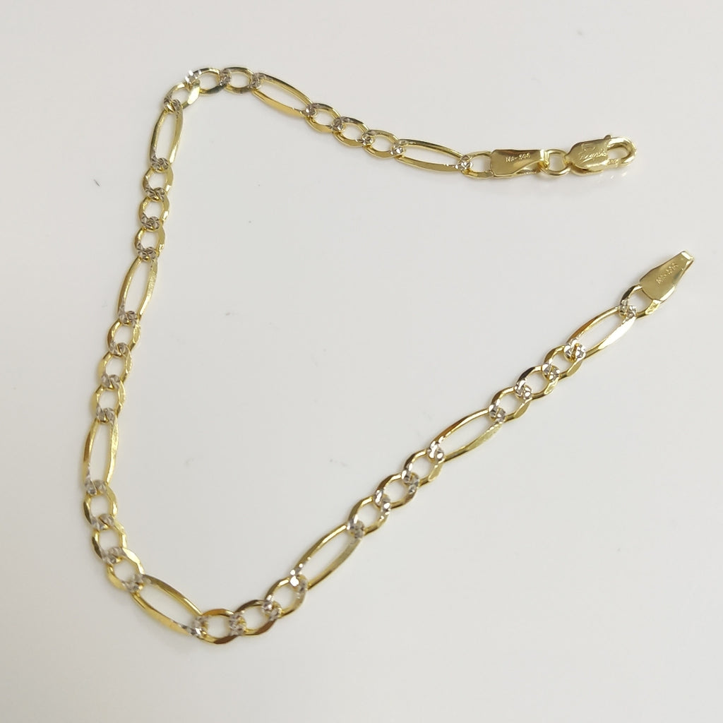 PULSERAS DAMA CARTIER 3 1 DIAMANTADA ORO 14K 2.6 (NUEVO)