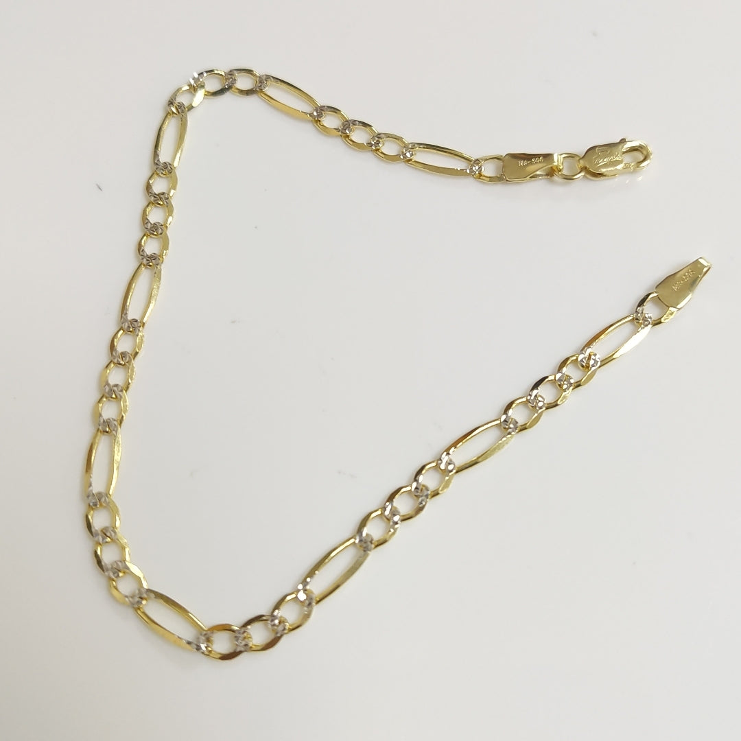 PULSERAS DAMA CARTIER 3 1 DIAMANTADA ORO 14K 2.6 (NUEVO)