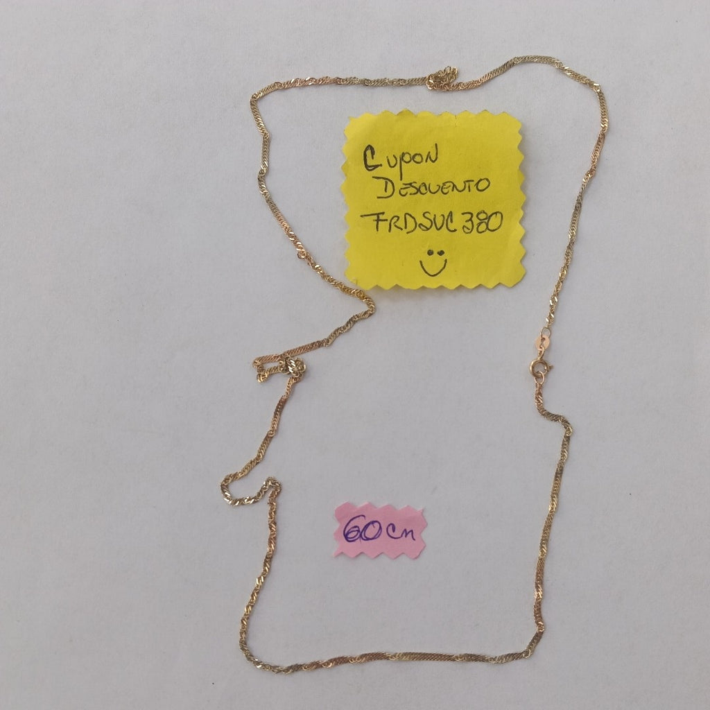 CADENA ORO 14 K 3.1 GRMS (SEMINUEVO)