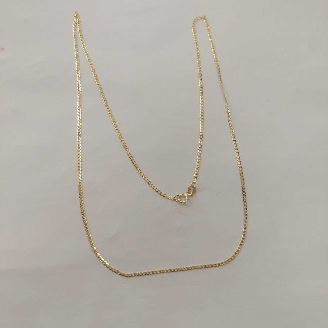 CADENAS BARBADA AMARILLA ORO 14K 2.2 (NUEVO)