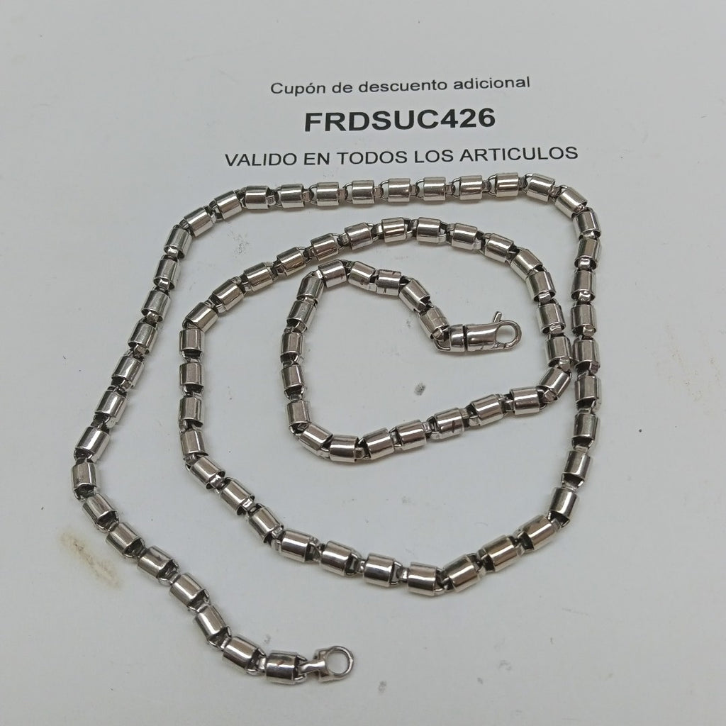 COLLAR ORO, ORO BLANCO 14 K 41.4 GRMS (SEMINUEVO)