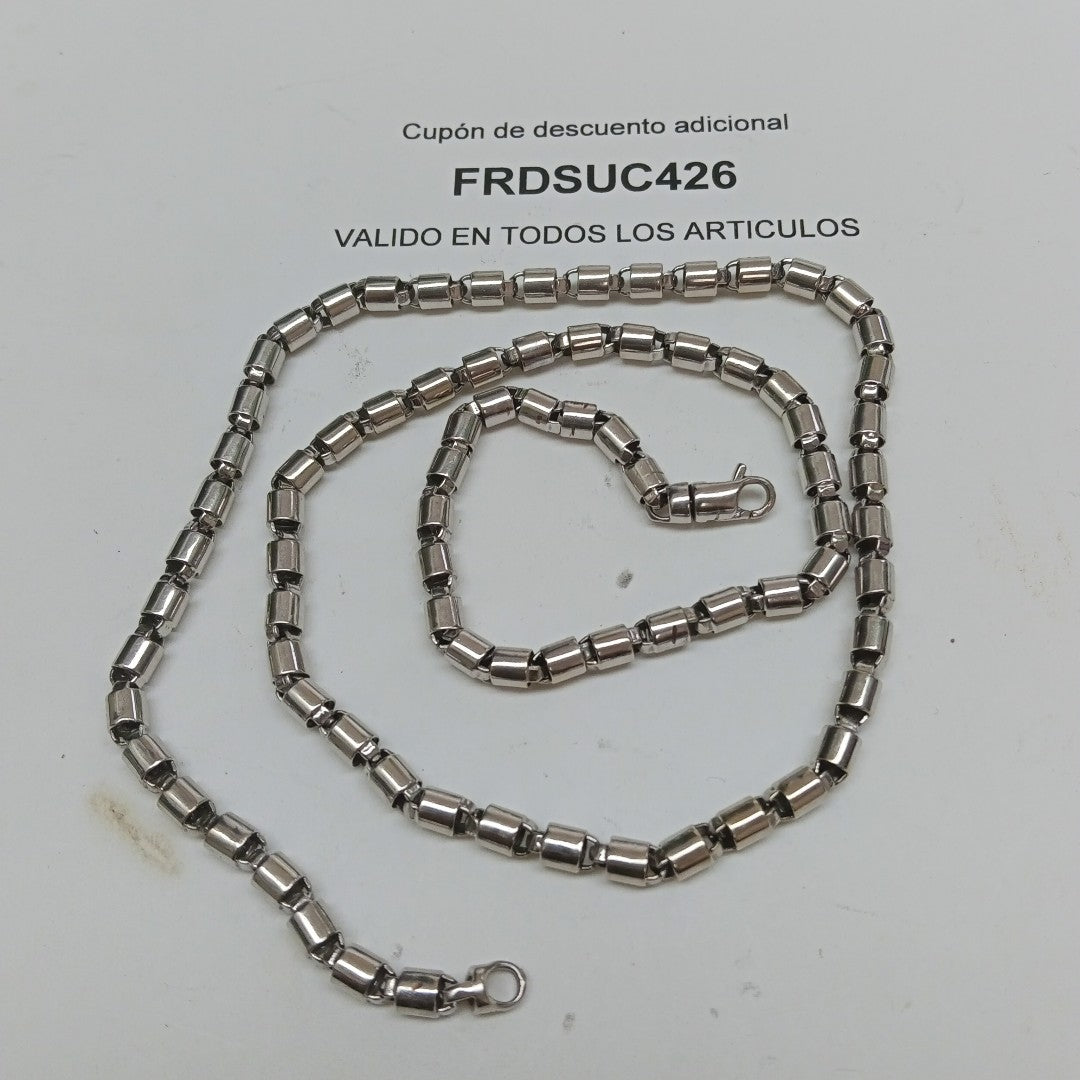 COLLAR ORO, ORO BLANCO 14 K 41.4 GRMS (SEMINUEVO)