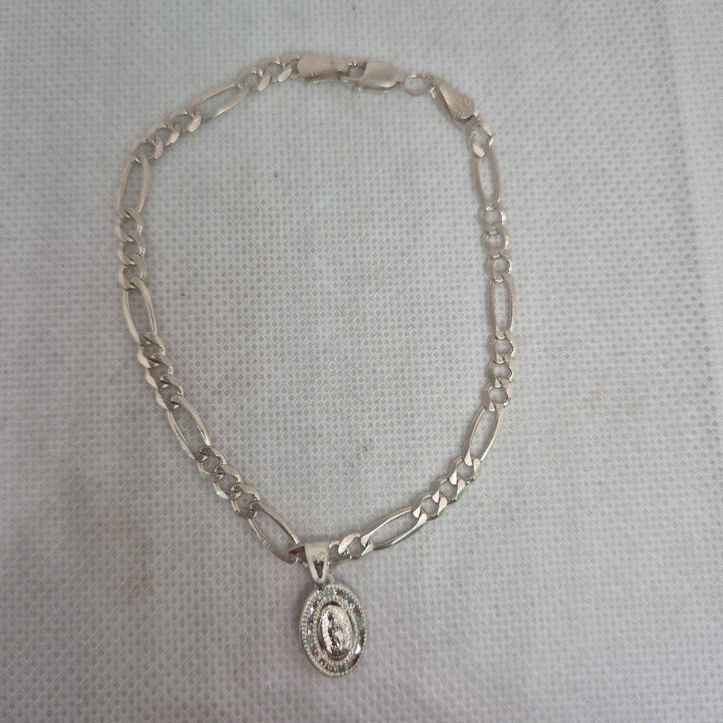 DIJE, PULSERA PLATA 4.5 GRMS (SEMINUEVO)