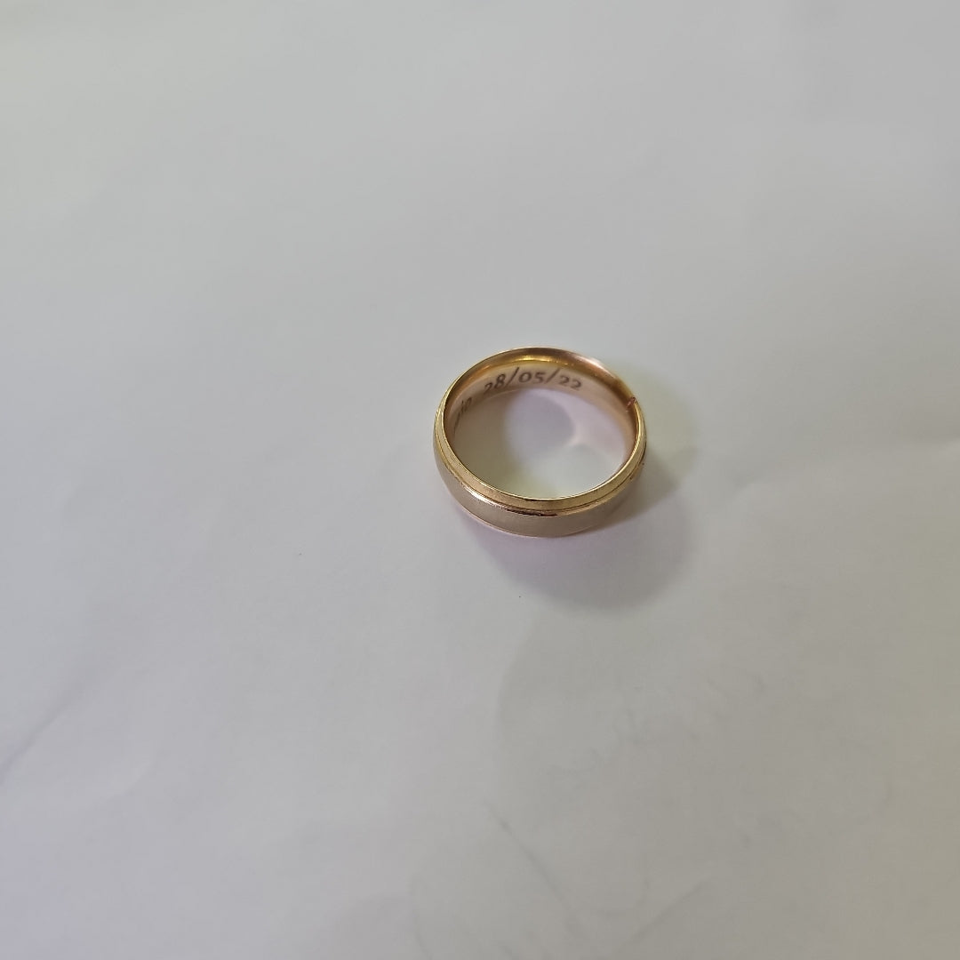 ARGOLLA ORO 14 K 3.2 GRMS (SEMINUEVO)