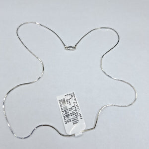 CADENA ORO, ORO BLANCO 14 K 3.5 GRMS (SEMINUEVO)