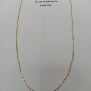 CADENA ORO 10 K 3,20 GRMS (SEMINUEVO)