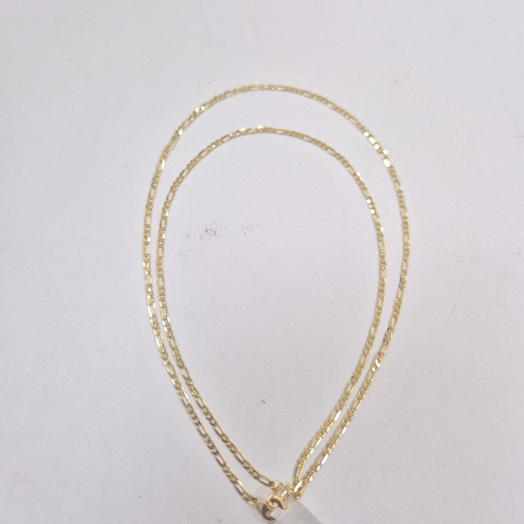 CADENAS CARTIER 3 1 AMARILLA ORO 14K 1.9 (NUEVO)