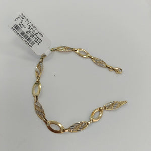 PULSERA ORO 14 K 4.3 GRMS (SEMINUEVO)
