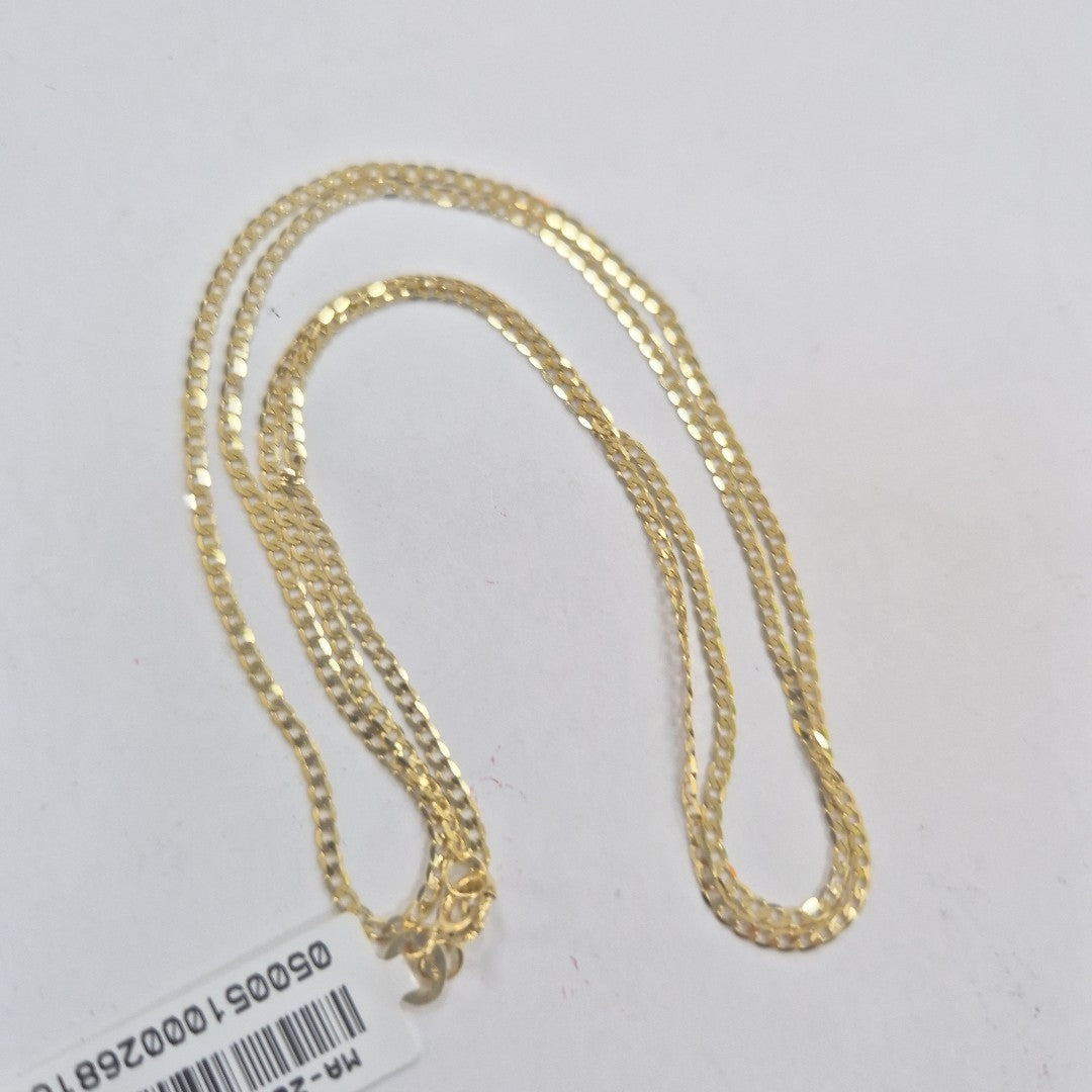 CADENAS BARBADA AMARILLA ORO 14K 2.1 (NUEVO)