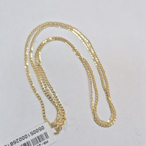 CADENAS BARBADA AMARILLA ORO 14K 2.1 (NUEVO)