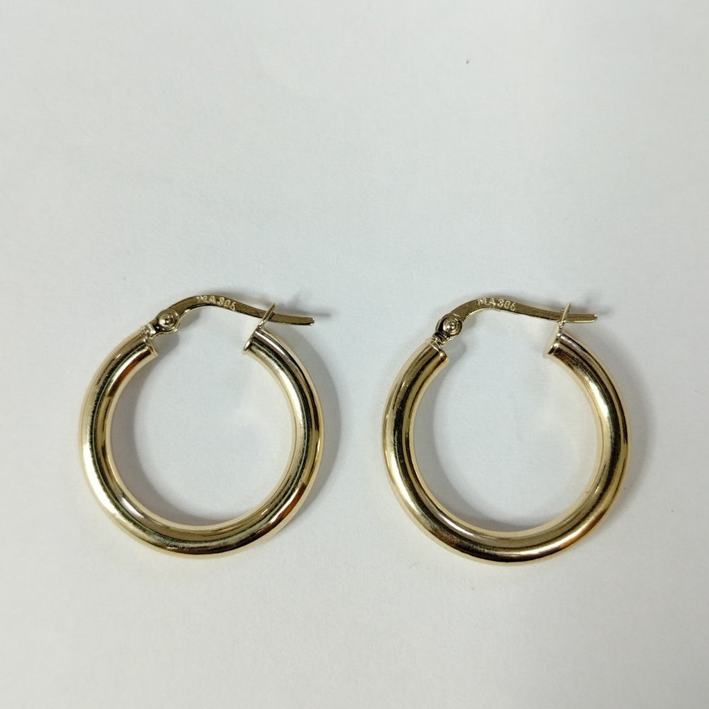 ARRACADAS ORO 14K 1.5 (NUEVO)