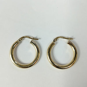 ARRACADAS ORO 14K 1.5 (NUEVO)