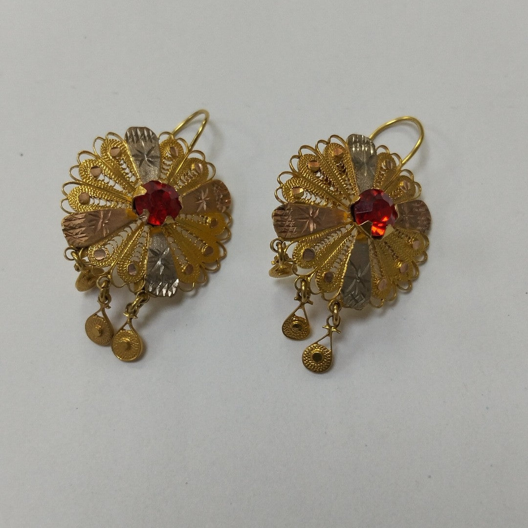 ARETES PAR ORO 10 K 7 GRMS (SEMINUEVO)