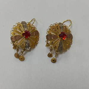 ARETES PAR ORO 10 K 7 GRMS (SEMINUEVO)
