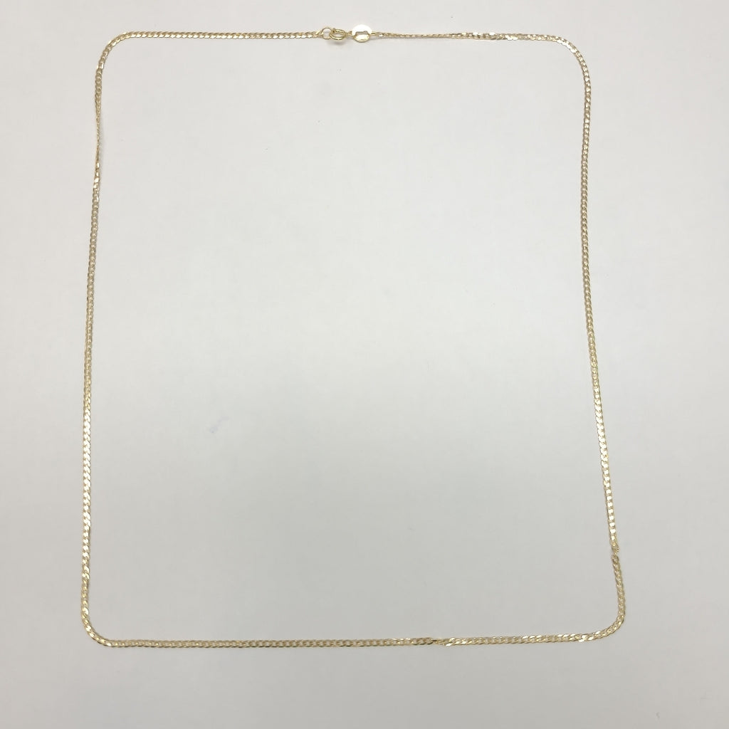 CADENAS BARBADA AMARILLA ORO 14K 2.2 (NUEVO)