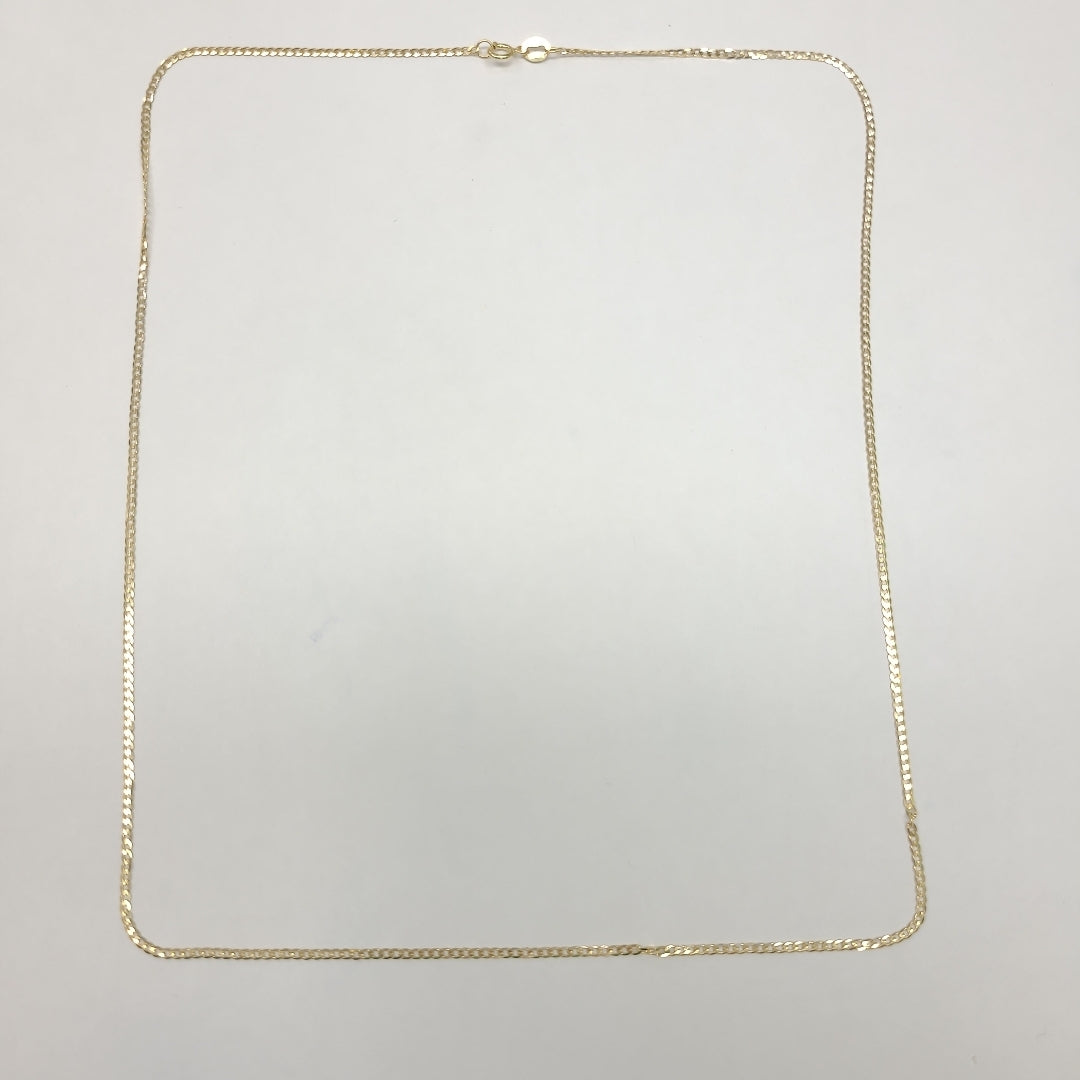 CADENAS BARBADA AMARILLA ORO 14K 2.2 (NUEVO)