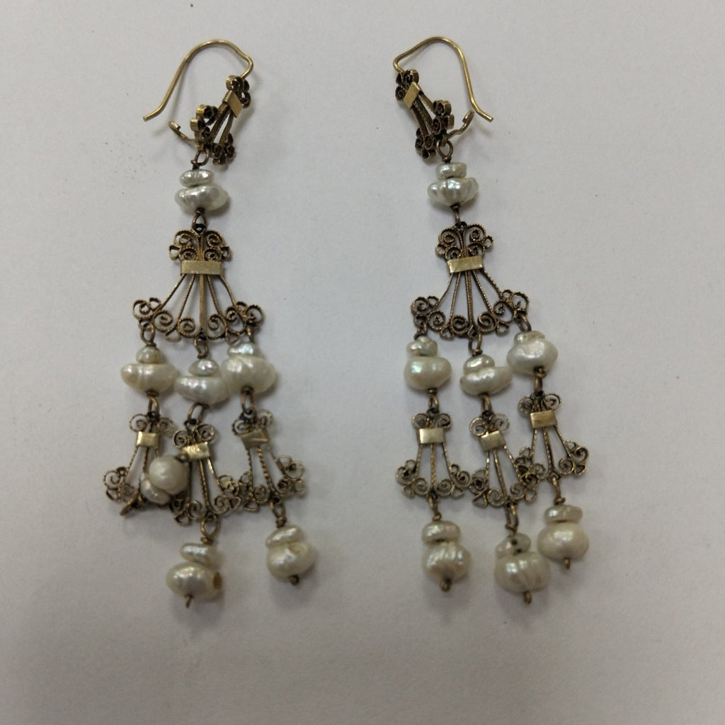 ARETES PAR ORO 8 K 5.4 GRMS (SEMINUEVO)