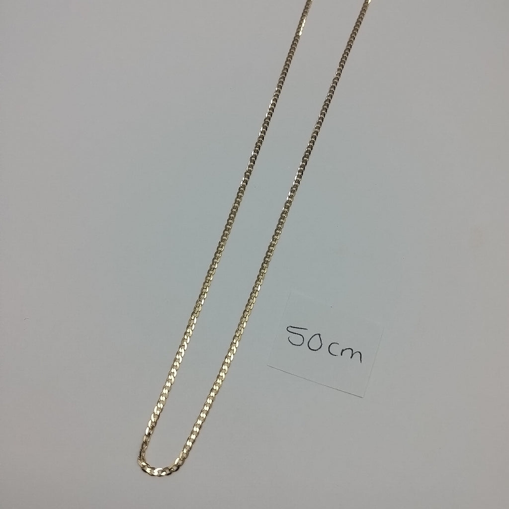 CADENAS BARBADA AMARILLA ORO 14K 2 (NUEVO)
