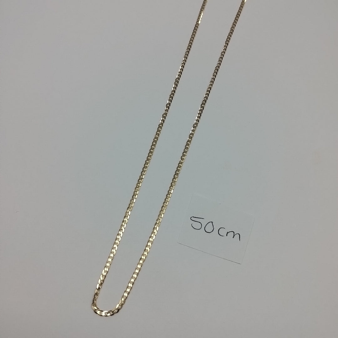 CADENAS BARBADA AMARILLA ORO 14K 2 (NUEVO)