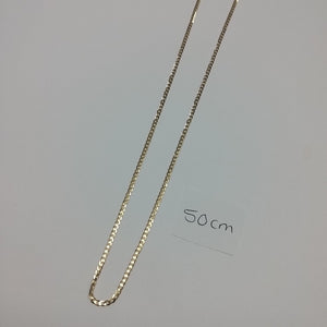 CADENAS BARBADA AMARILLA ORO 14K 2 (NUEVO)