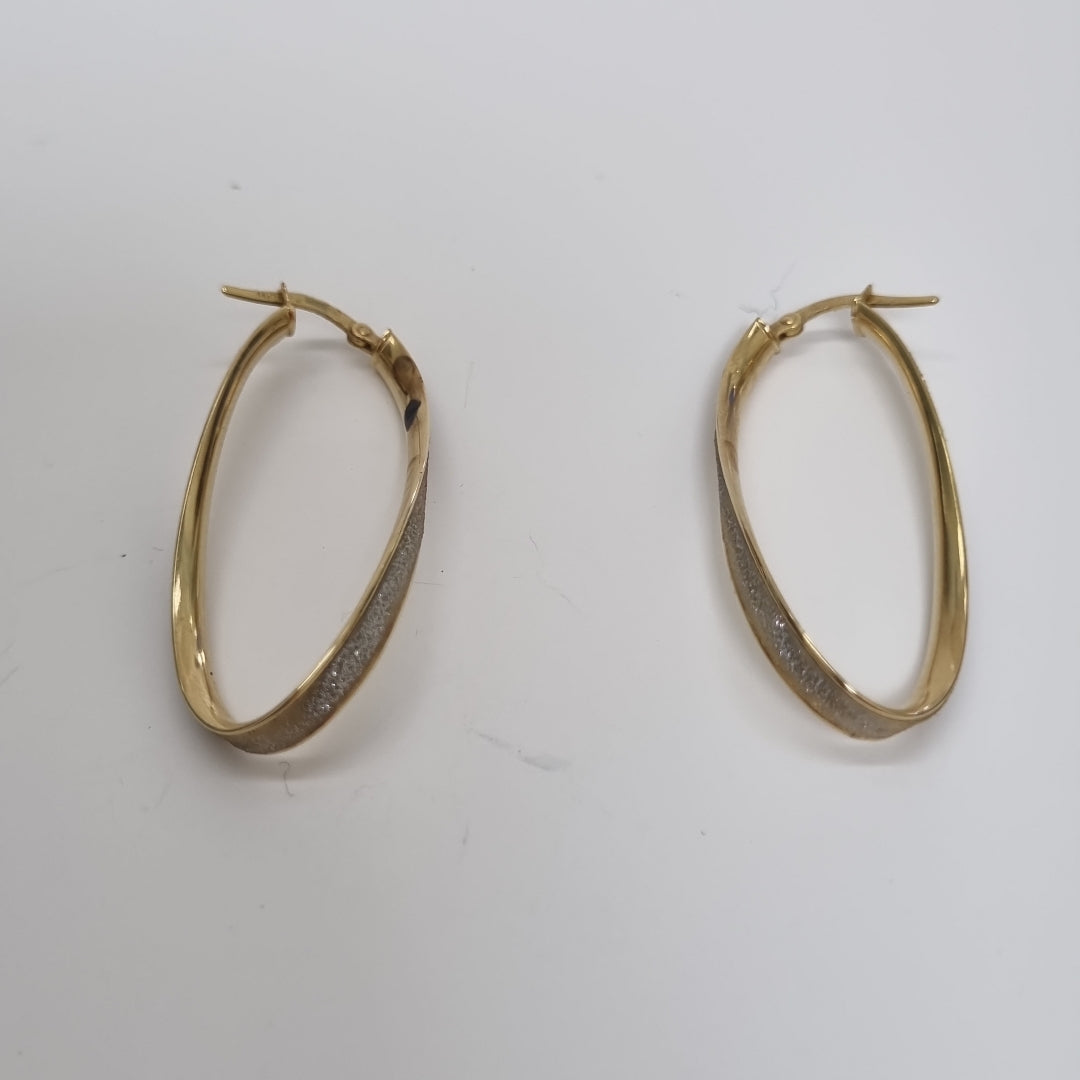 ARRACADAS PAR ORO 14 K 3,10 GRMS (SEMINUEVO)