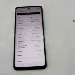 CELULAR OPPO A5 CPH2727 (2025) 256 GB 4 GB RAM (SEMINUEVO)