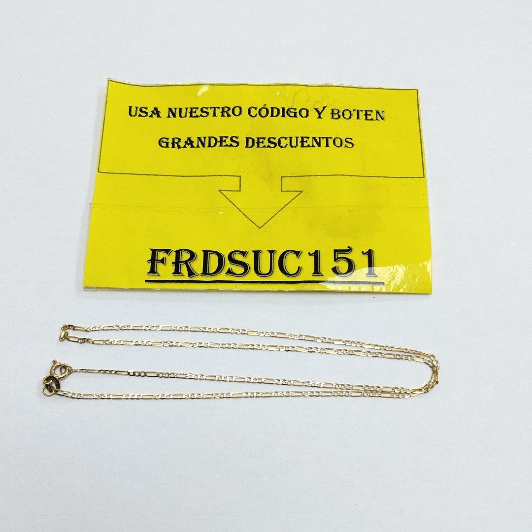 CADENA ORO 10 K 1.5 GRMS (SEMINUEVO)