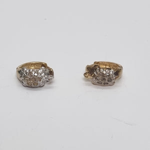 ARRACADAS PAR ORO 14 K 2.2 GRMS (SEMINUEVO)