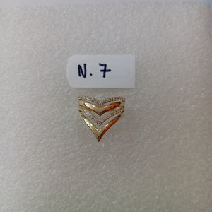 ANILLOS DAMA ORO 14K 3 (NUEVO)