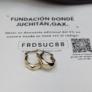ARRACADAS ORO 14K 2.3 (NUEVO)