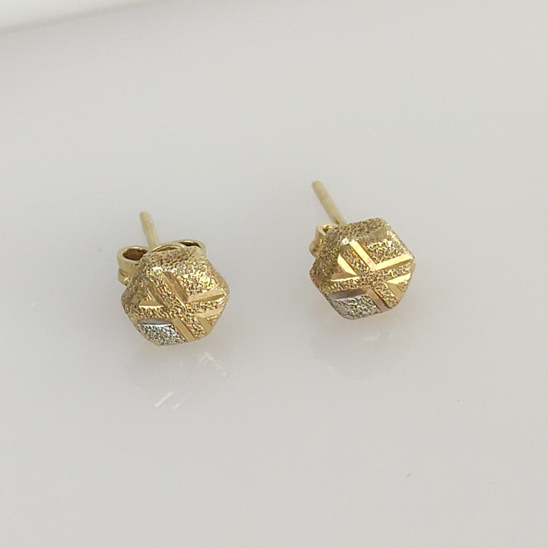 BROQUELES PAR ORO 10 K 1,40 GRMS (SEMINUEVO)