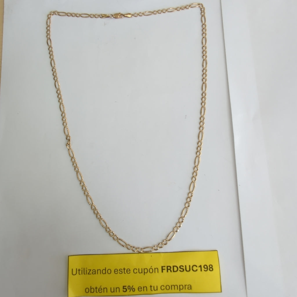 CADENA ORO 14 K 9.1 GRMS (SEMINUEVO)