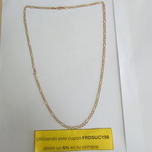 CADENA ORO 14 K 9.1 GRMS (SEMINUEVO)
