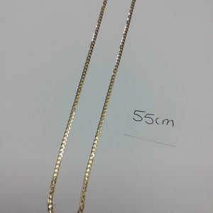 CADENAS BARBADA AMARILLA ORO 14K 2.2 (NUEVO)