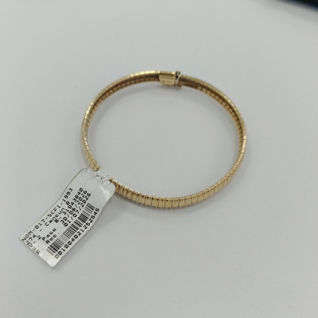 PULSERA RIGIDA ORO 14 K 13 GRMS (SEMINUEVO)