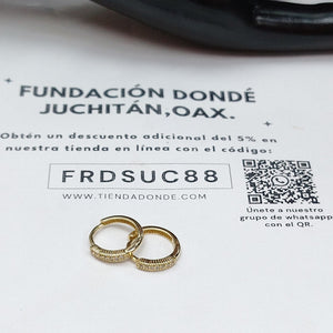 HUGGIES ORO 14K 1.3 (NUEVO)