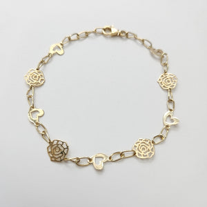 PULSERAS DAMA ORO 14K 2.7 (NUEVO)