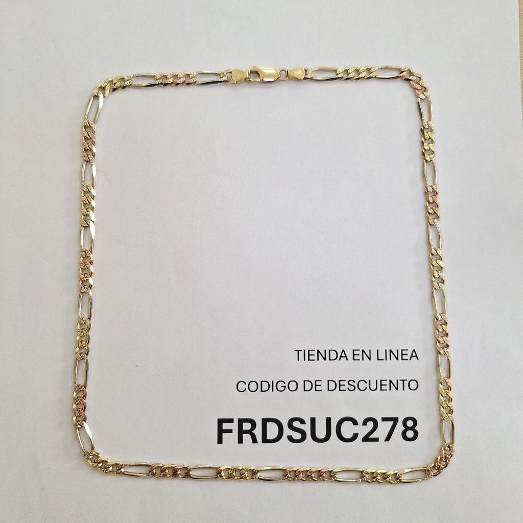 CADENA ORO 14 K 17.5 GRMS (SEMINUEVO)