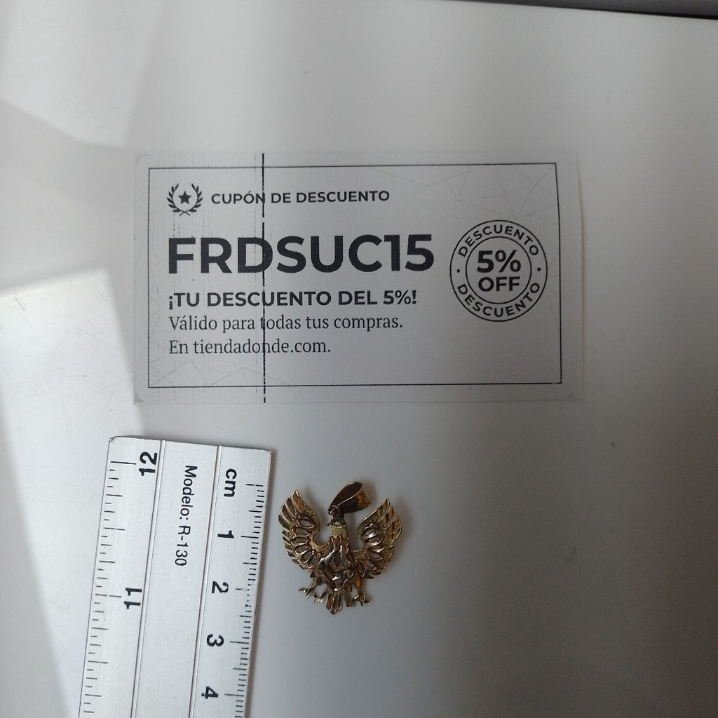 DIJE ORO,ORO COMBINADO 14 K 2,50 GRMS (SEMINUEVO)