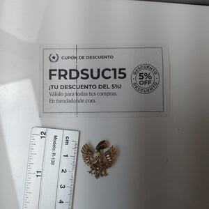DIJE ORO,ORO COMBINADO 14 K 2,50 GRMS (SEMINUEVO)