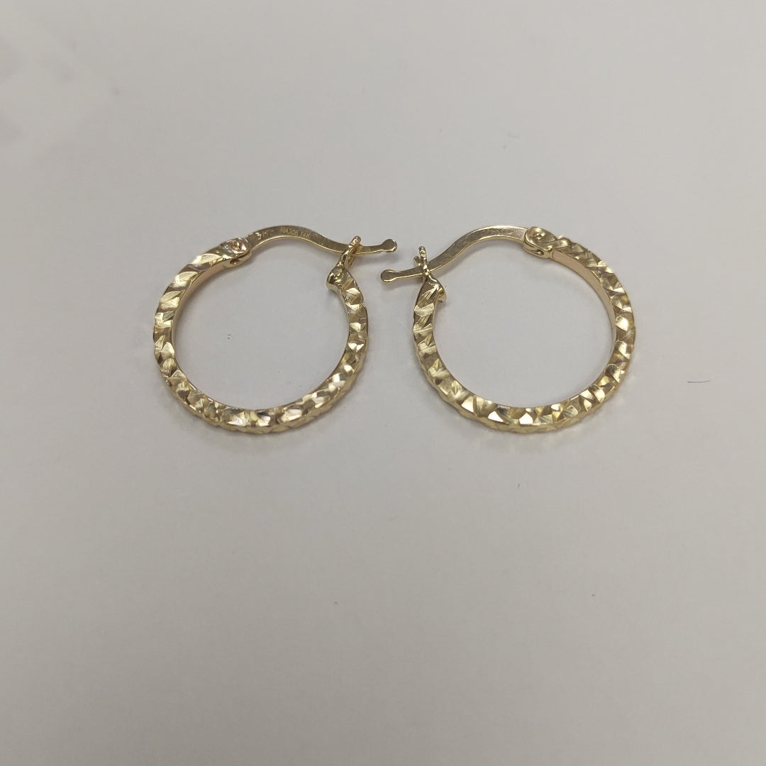 ARRACADAS ORO 14K 1.2 (NUEVO)
