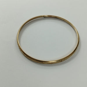 PULSERA RIGIDA ORO 10 K 5 GRMS (SEMINUEVO)