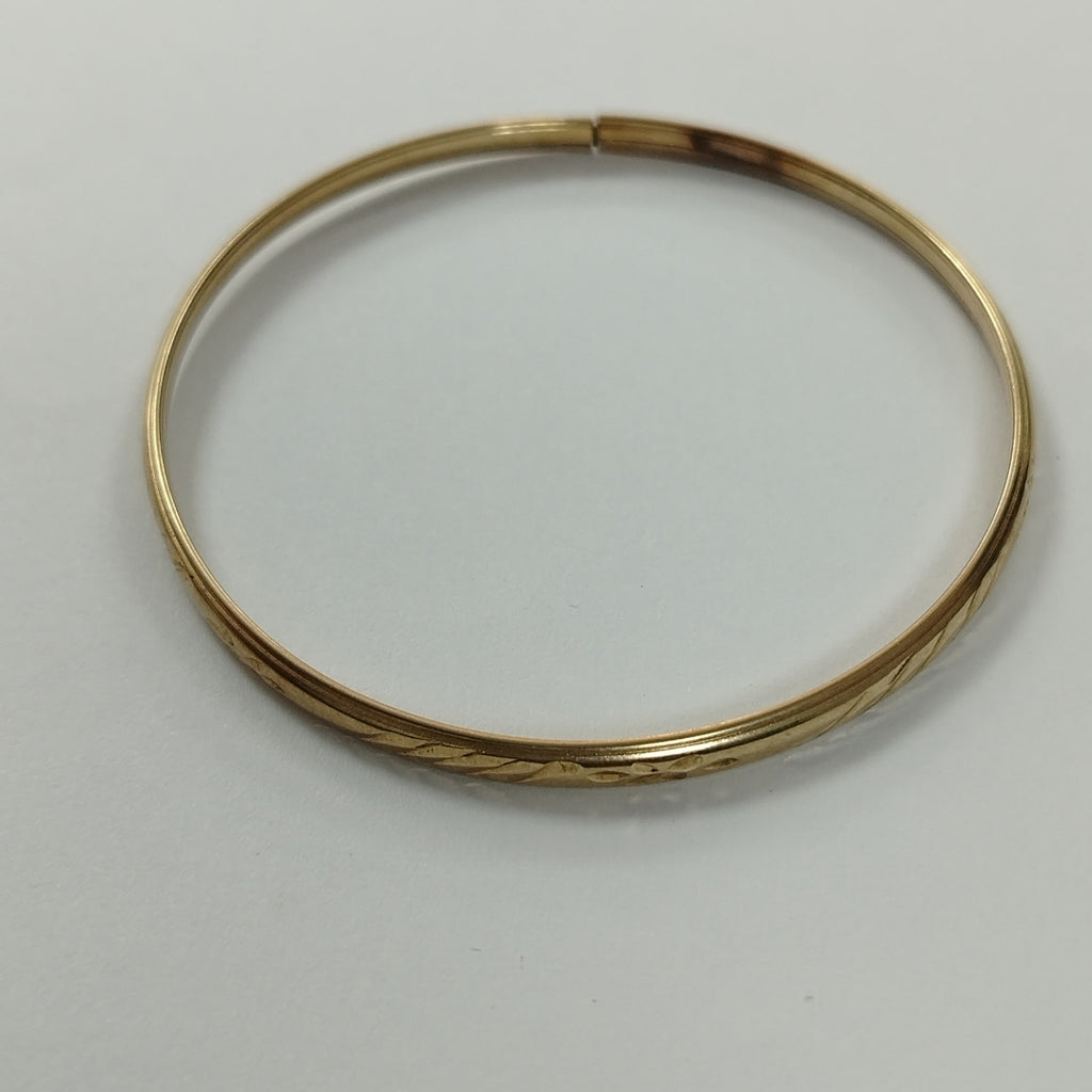 PULSERA RIGIDA ORO 10 K 5.1 GRMS (SEMINUEVO)