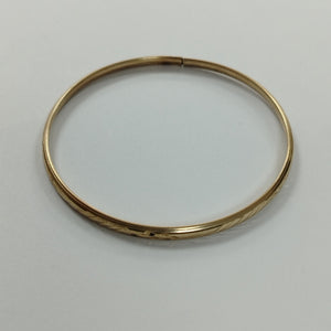 PULSERA RIGIDA ORO 10 K 5 GRMS (SEMINUEVO)
